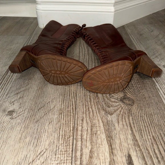 Timberland Earthkeepers Stratham Heights Tall Lace up Waterproof Boots knee 8 - Picture 6 of 12